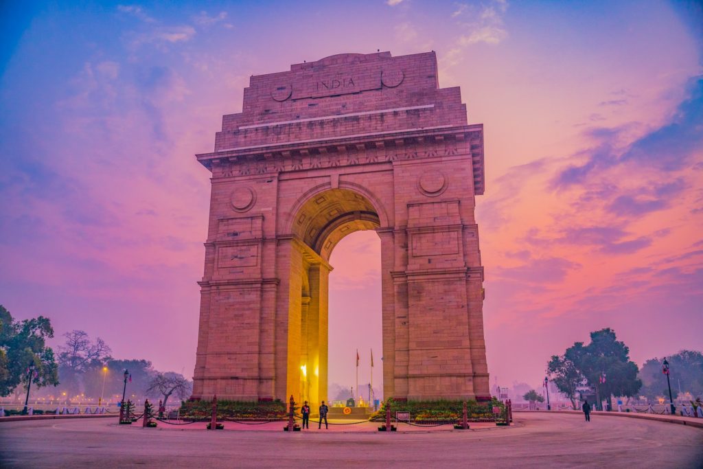 India Gate New Delhi - Tourist destination in india
